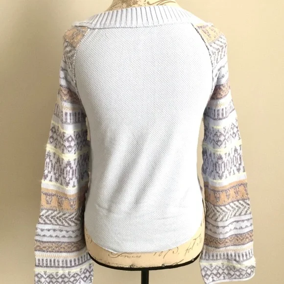Free People Sweater Fairground Thermal Top NWT - Picture 5 of 7